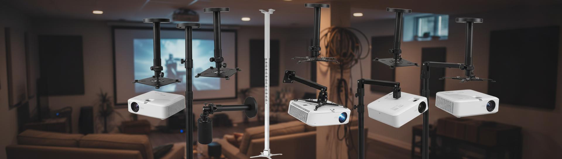 Best Basement Entertainment Projector Mount - Versatile Placement, Full Motion, Easy Installation
