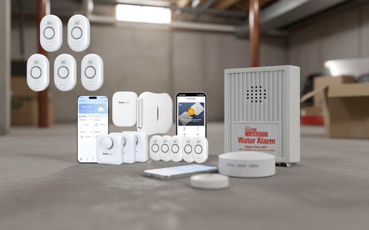 Best Basement Flood Alarm Sensor - Early Leak Detection, Reliable Alerts, and Easy Installation