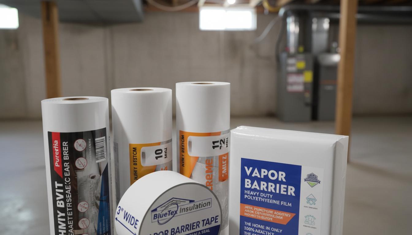 Best Basement Wall Vapor Barrier Panels - Superior Moisture Protection, Mold Prevention, and Durable Crawl Space Shield