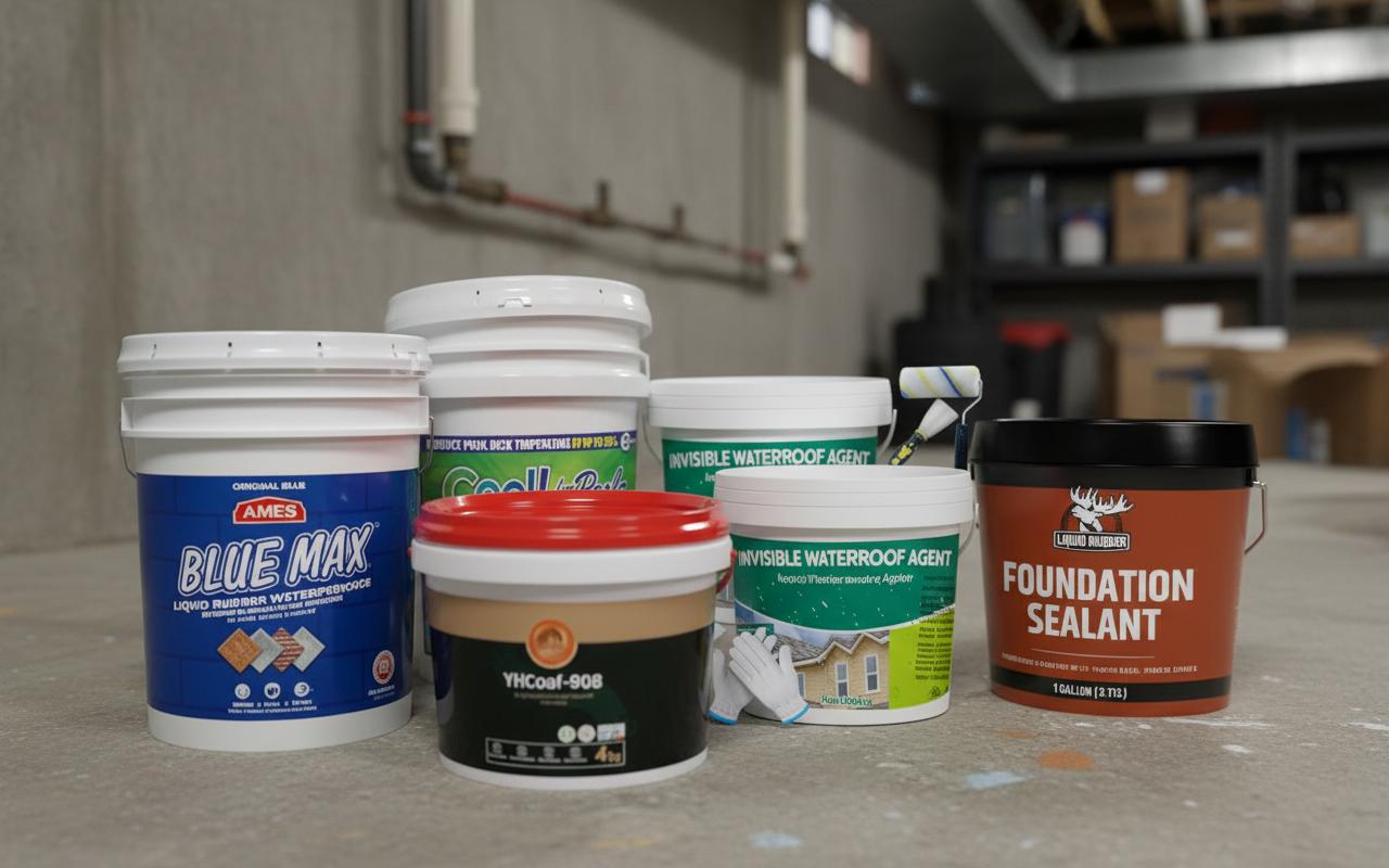 Best Basement Waterproofing Paint - Seals Interior, Protects Below-Grade Concrete, Durable Finish