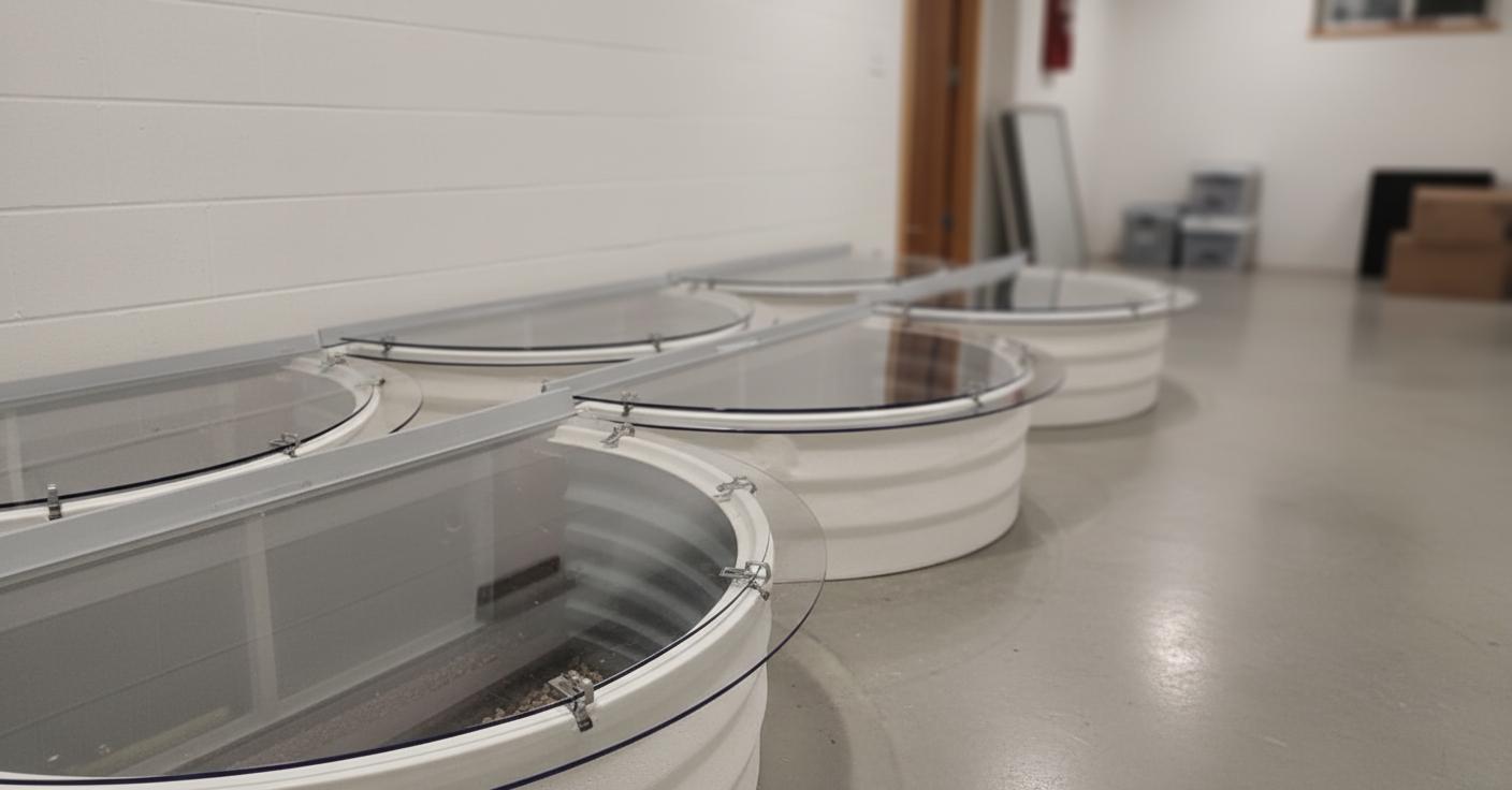 Best Basement Window Well Covers - Durable, UV-Resistant Polycarbonate, Protects from Debris, Snow, and Rain
