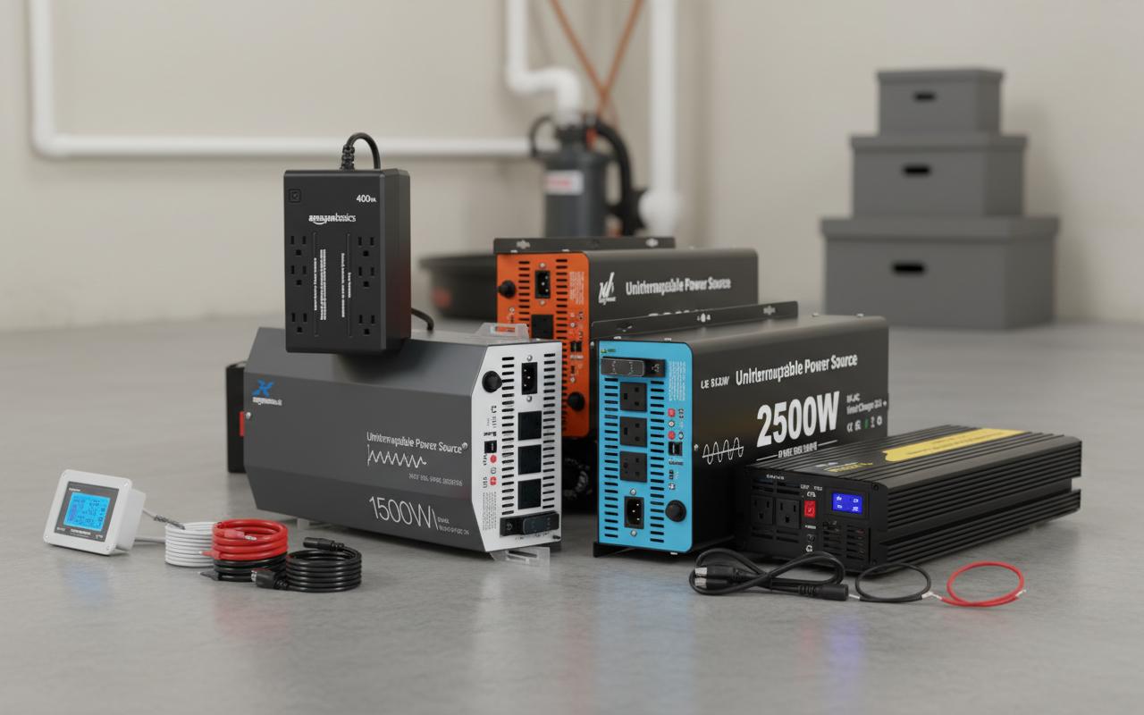 Best Battery Backup for Sump Pump - Protecting Electronics, Compact Design, Reliable Backup Power