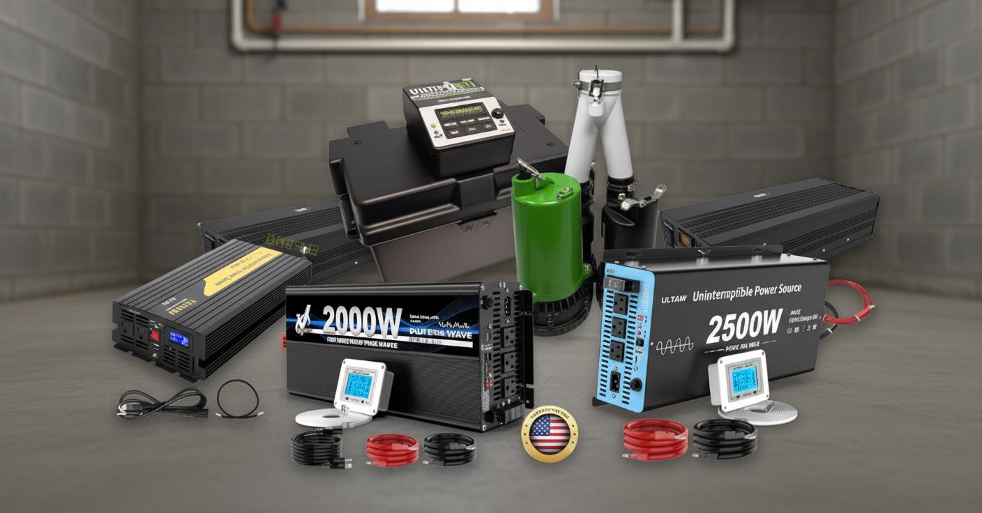 Best Battery Backup Sump Pump System - Reliable Flood Protection, Seamless Power Outage Operation, Durable Performance