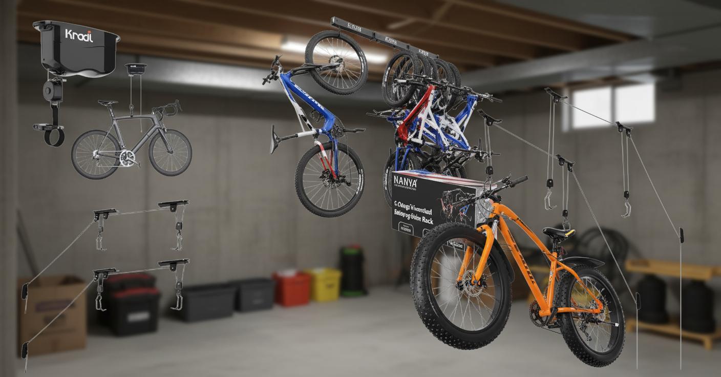 Best Bike Hoist and Storage Mounts - Effortless Setup, Space-Saving Design, User-Friendly Operation