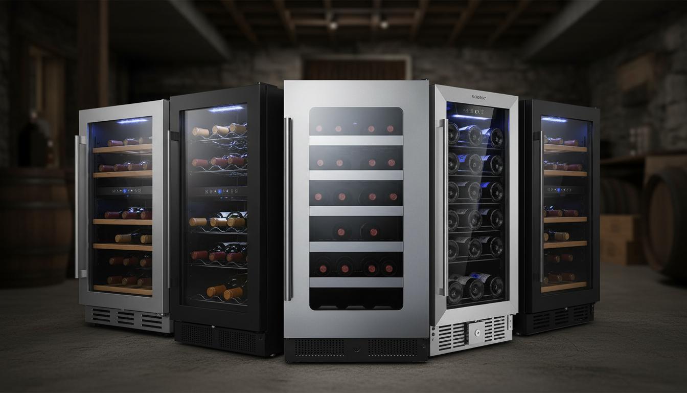 Best Built-in Wine Cellar Cooling Unit - Precise Dual-Zone Temperature Control, Energy Efficient, Quiet Operation