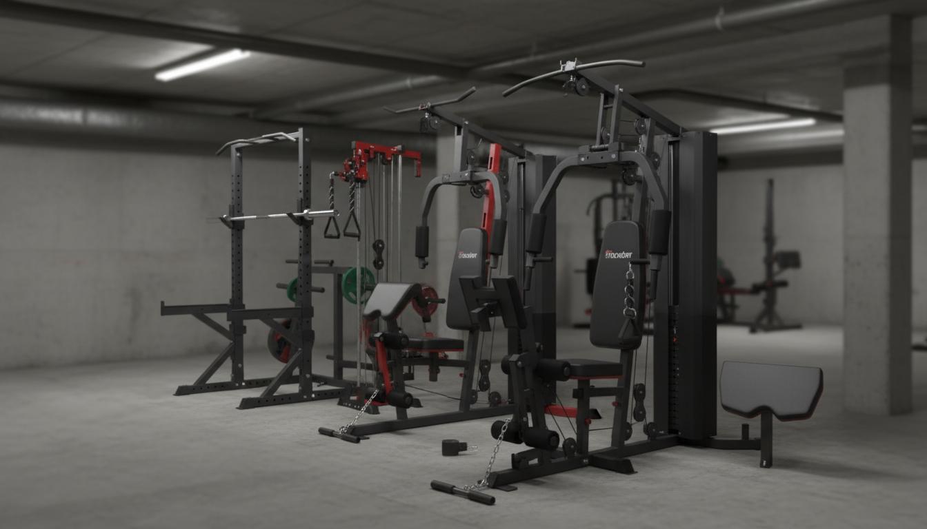 Best Compact Home Gym Station - Strength Training, Versatile Squat, and Dip Station Features