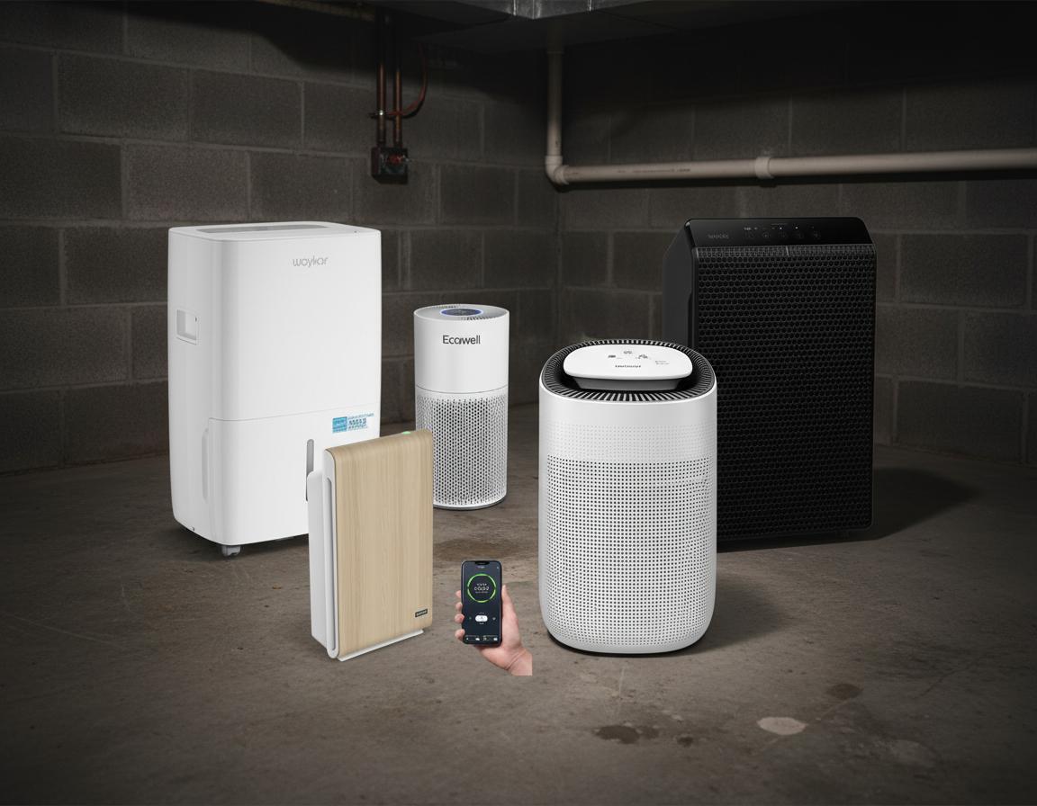 Best Dehumidifier with Built-In Air Purifier - Rapid Moisture Removal, Large Space Coverage, Enhanced Air Quality
