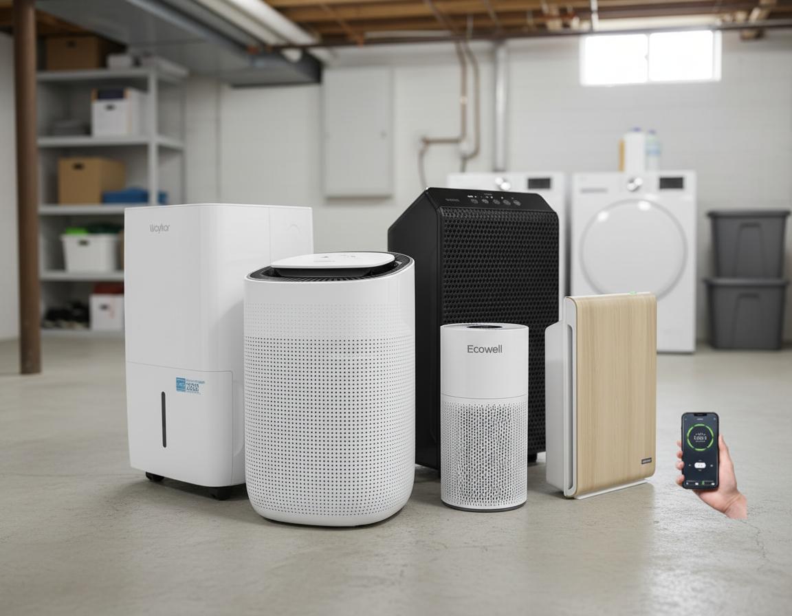 Best Dehumidifier with Integrated Air Purifier - Efficient Humidity Control, Large Coverage Capacity, Enhanced Air Quality