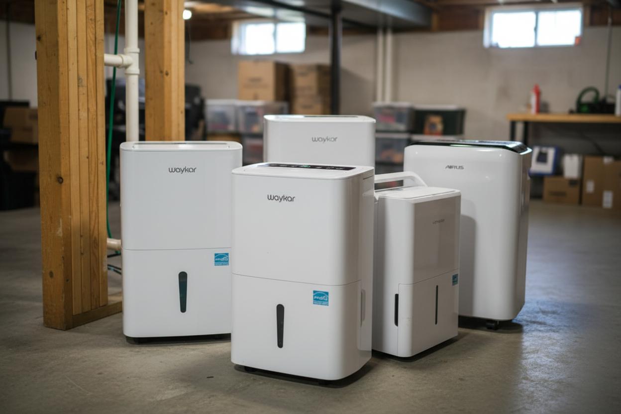 Best Dehumidifier with Smart Controls - Efficient Humidity Management, Ideal for Large Spaces, User-Friendly Features