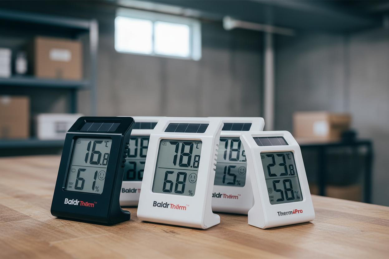 Best Digital Humidity and Temperature Monitor - Accurate Readings, Easy Setup, and Reliable Indoor Air Quality Control