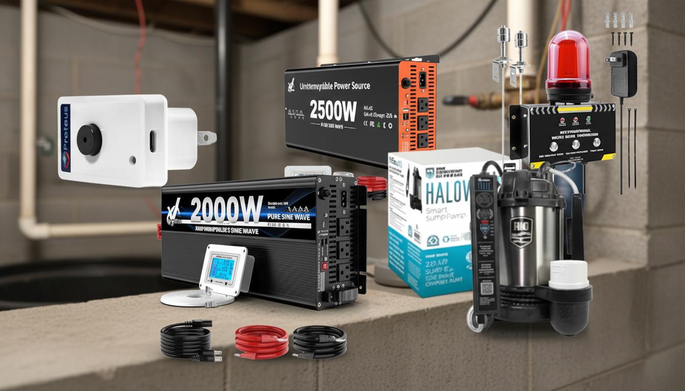 Best Digital Sump Pump Monitors - Real-Time Alerts, Flood Prevention, Easy Installation