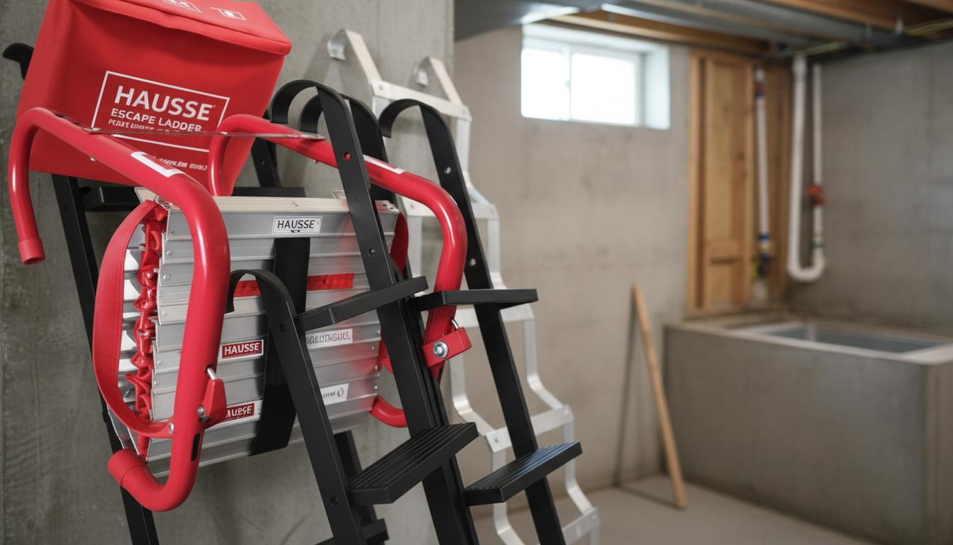 Best Egress Window Escape Ladder - Quick Deployment, Sturdy Design, Easy Storage