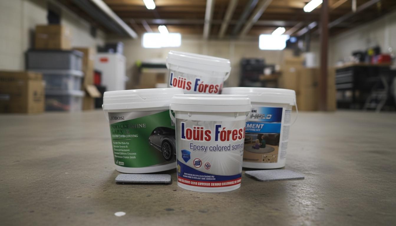 Best Epoxy Basement Floor Coating Kit - Durable, Anti-Slip, Rust Protection
