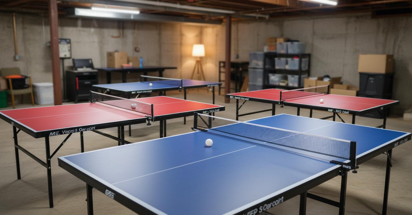 Best Foldable Ping Pong Table - Portable Design, Easy Setup, Durable Build