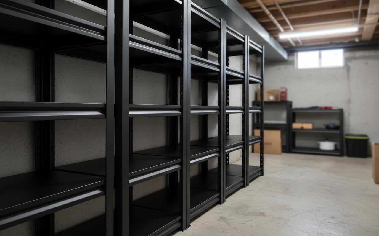 Best Heavy-Duty Shelving System - Maximizing Garage Space, Durable Construction, Connectable Ceiling Storage Racks