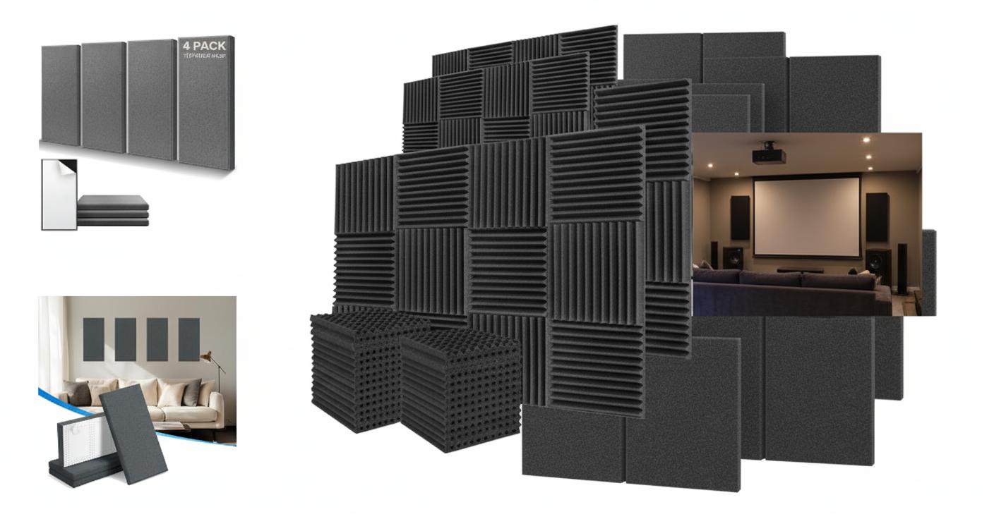 Best Home Theater Acoustic Wall Panels - Reducing Echo, Enhancing Sound Quality, and Studio-Grade Performance