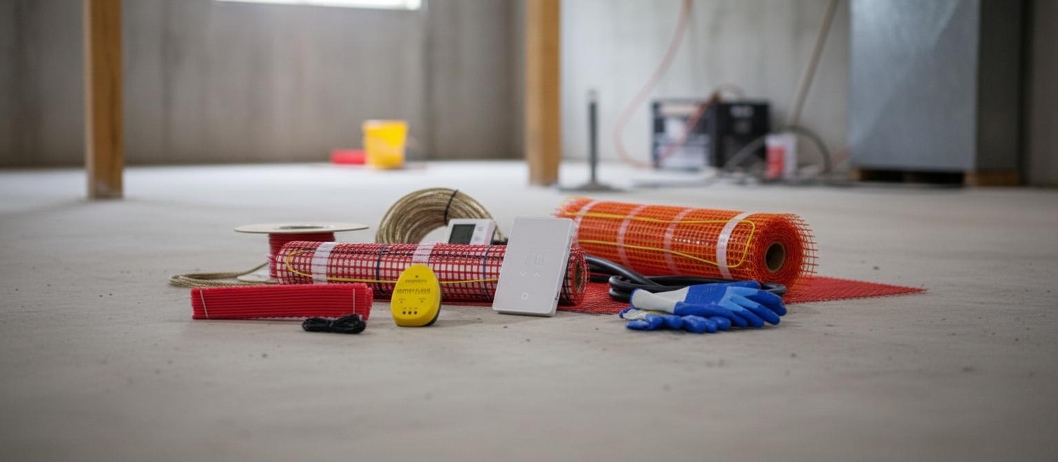 Best In-Floor Radiant Heating Kit - Efficient, Customizable, and Ideal for Under-Tile Warmth