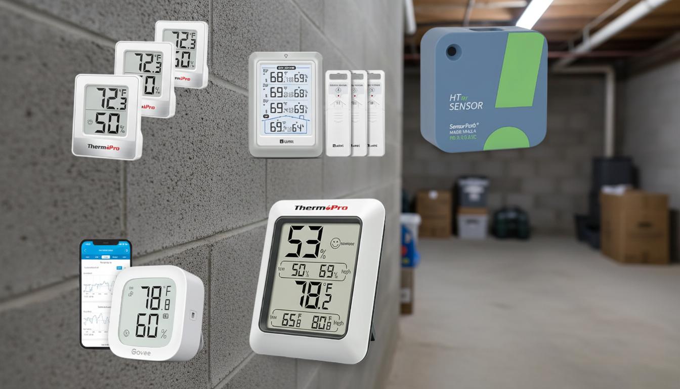 Best In-wall Humidity Monitor - Accurate Indoor and Outdoor Readings, Real-Time Data, Easy Installation