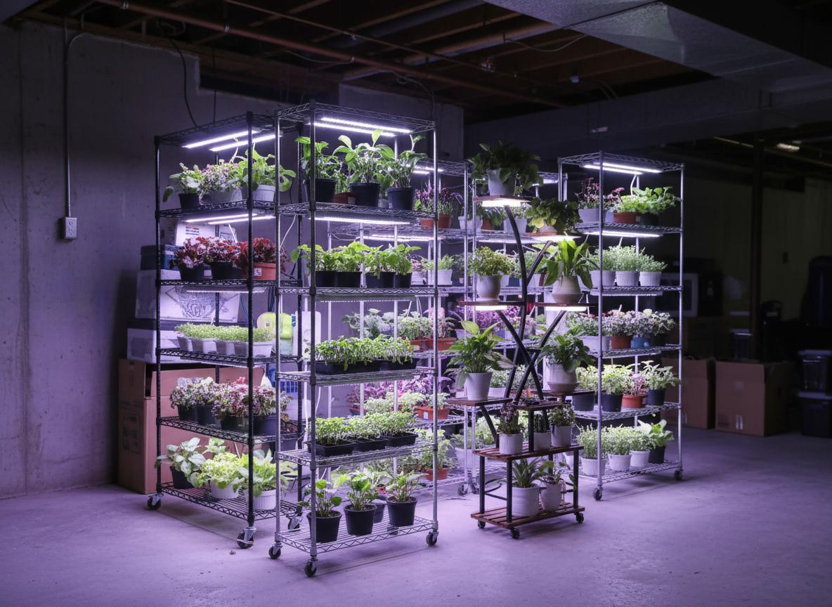 Best Indoor Grow Light Shelving Units - Compact Design, Soil-Free Growing, Space-Saving Solution