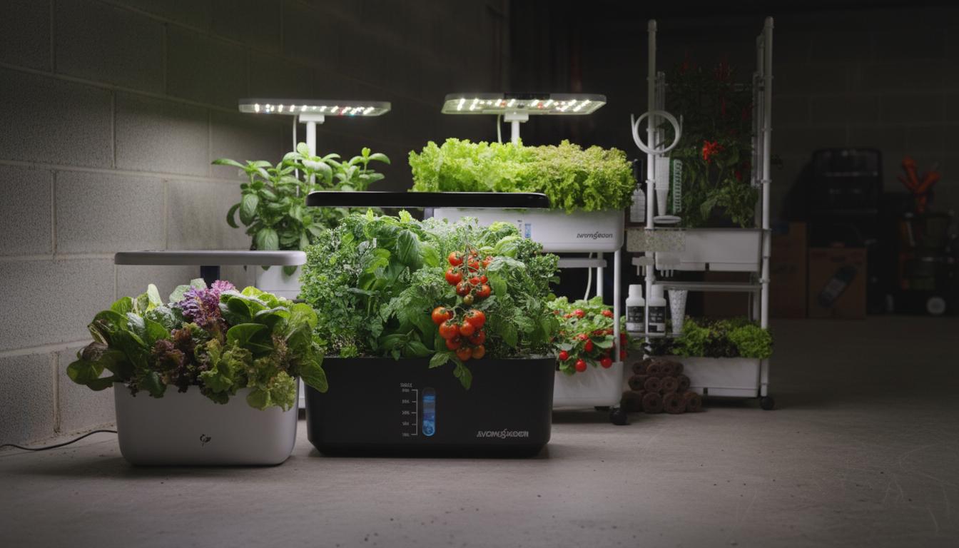 Best Indoor Hydroponic Systems for Basements - Year-Round Growth, Space Efficiency, and Fresh Herbs