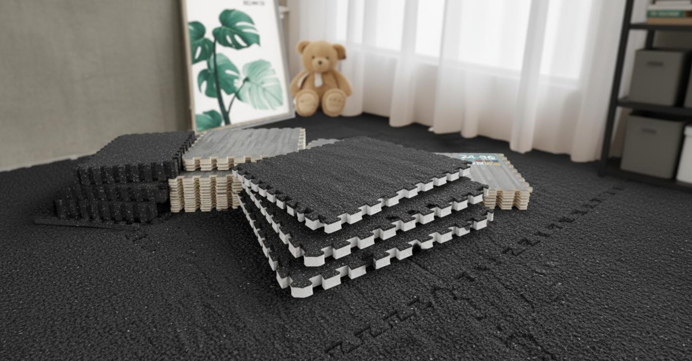 Best Insulated Basement Flooring Tiles - Durable, Cushioned, and Ideal for Home Gyms