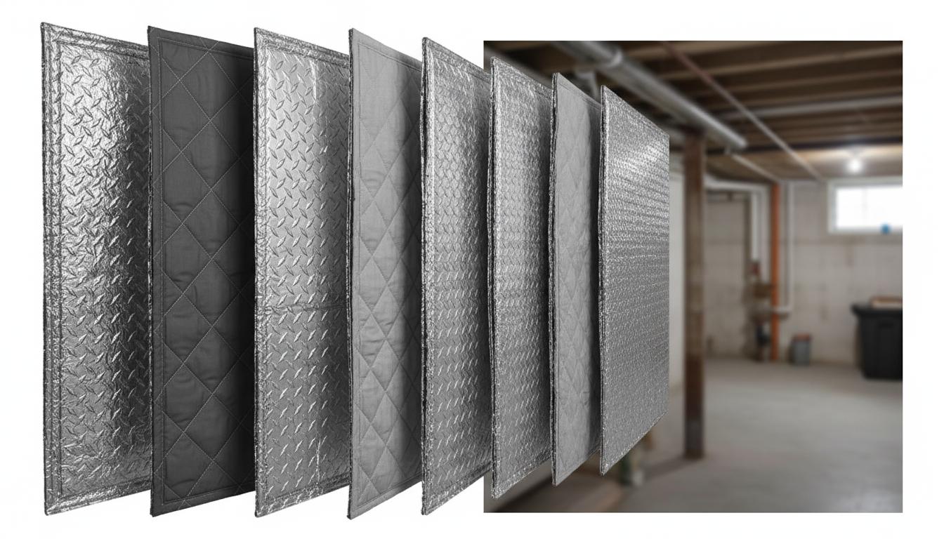Best Insulated Thermal Wall Panels - Noise Reduction, Enhanced Privacy, Thermal Insulation and Particle Barrier