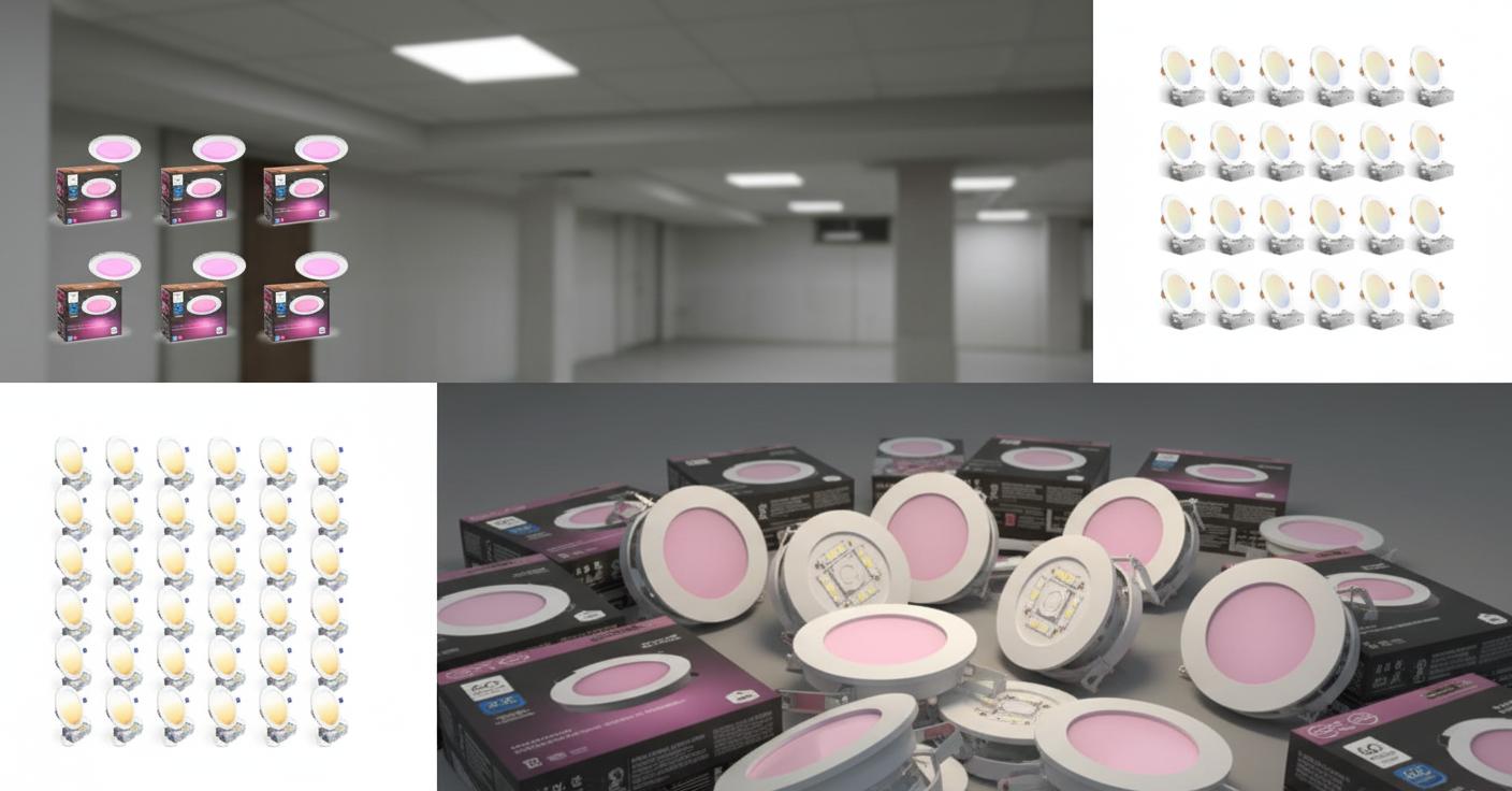 Best LED Recessed Lighting Kits - Customizable Indoor Lighting, Voice Control, Energy Efficient