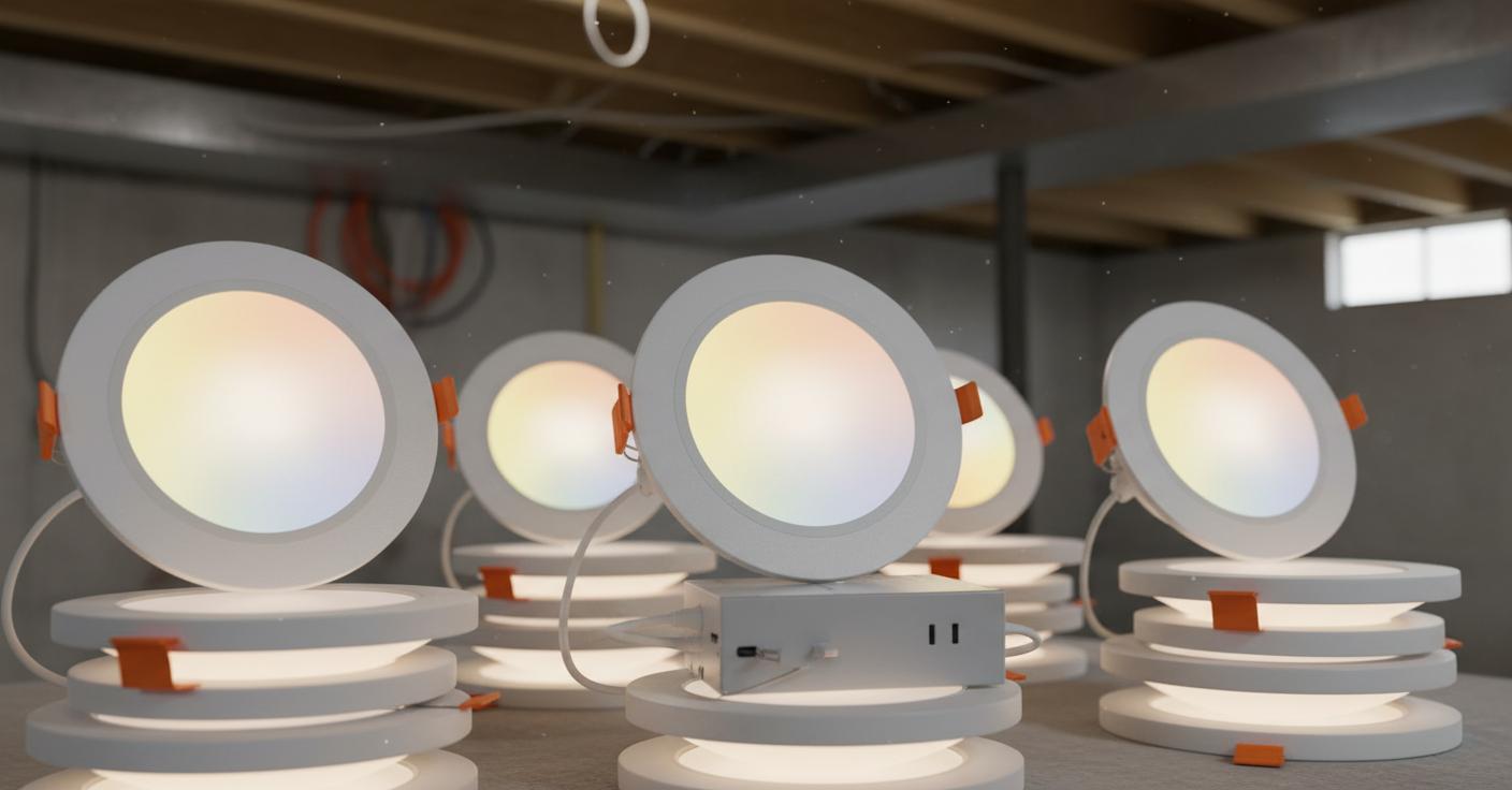 Best LED Recessed Lighting Kits for Low Ceilings - Customizable, Energy-Efficient, Smart Home Compatible