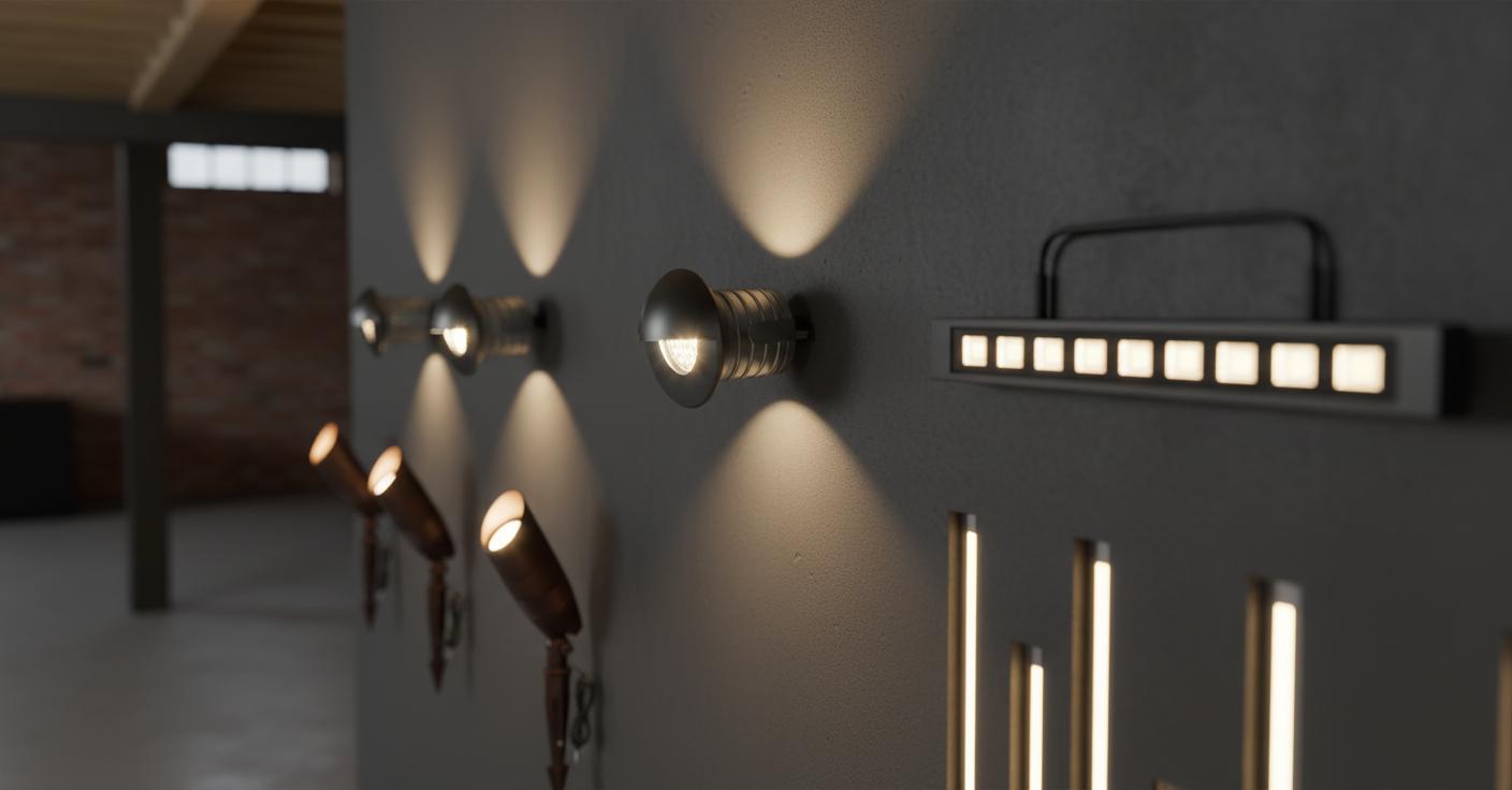Best LED Recessed Wall Uplights - Waterproof Protection, Durable Design, Enhanced Outdoor Landscape Lighting