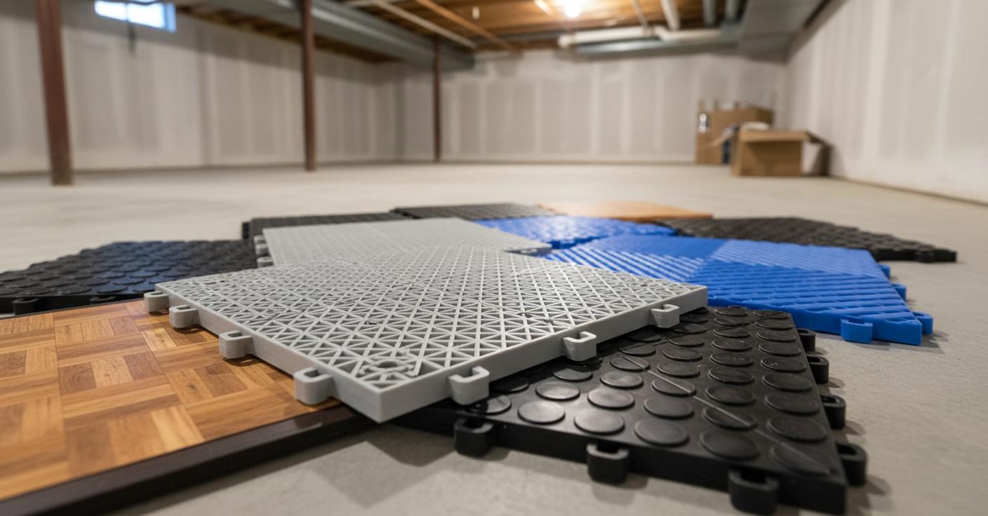 Best Modular Basement Flooring Tiles - Easy-to-Install, Durable, Weather-Resistant Outdoor Flooring