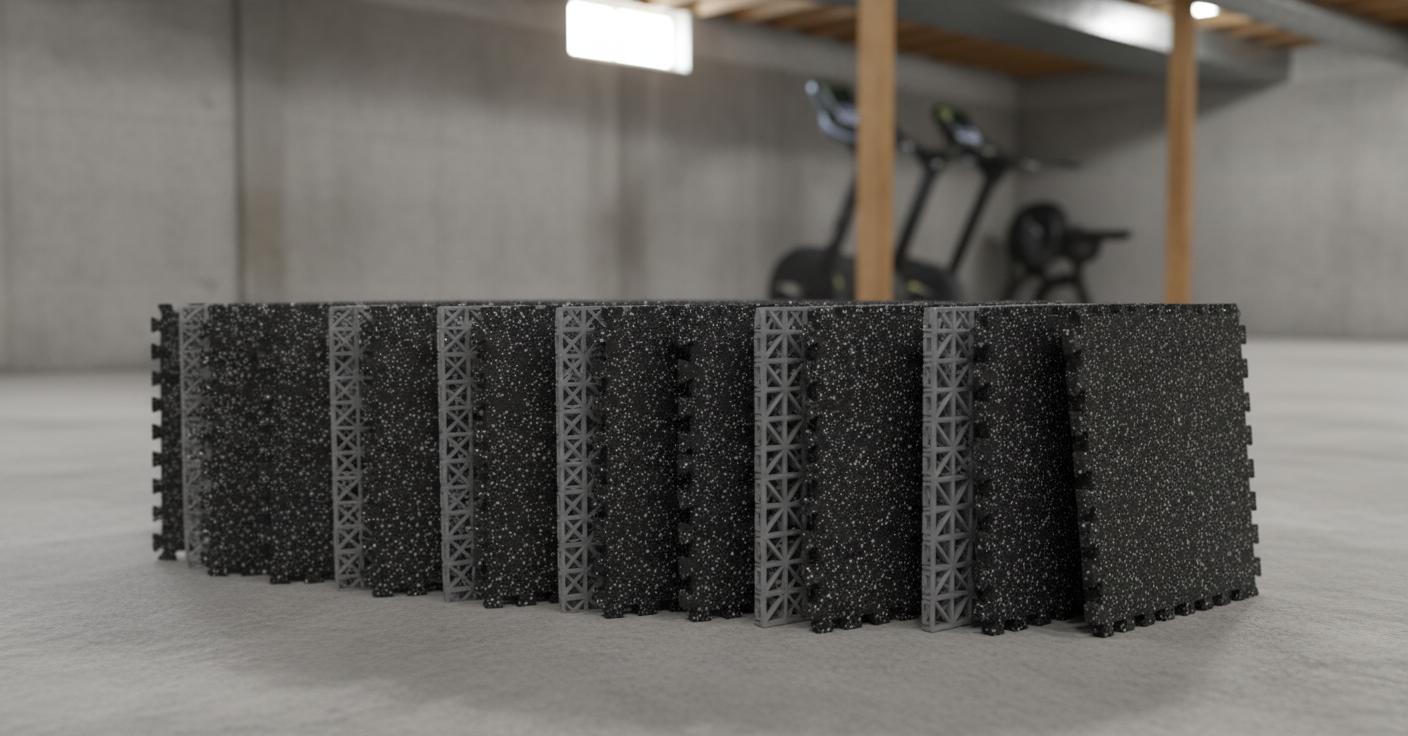 Best Modular Basement Gym Flooring - Durable Protection, Easy Installation, and Slip Resistance