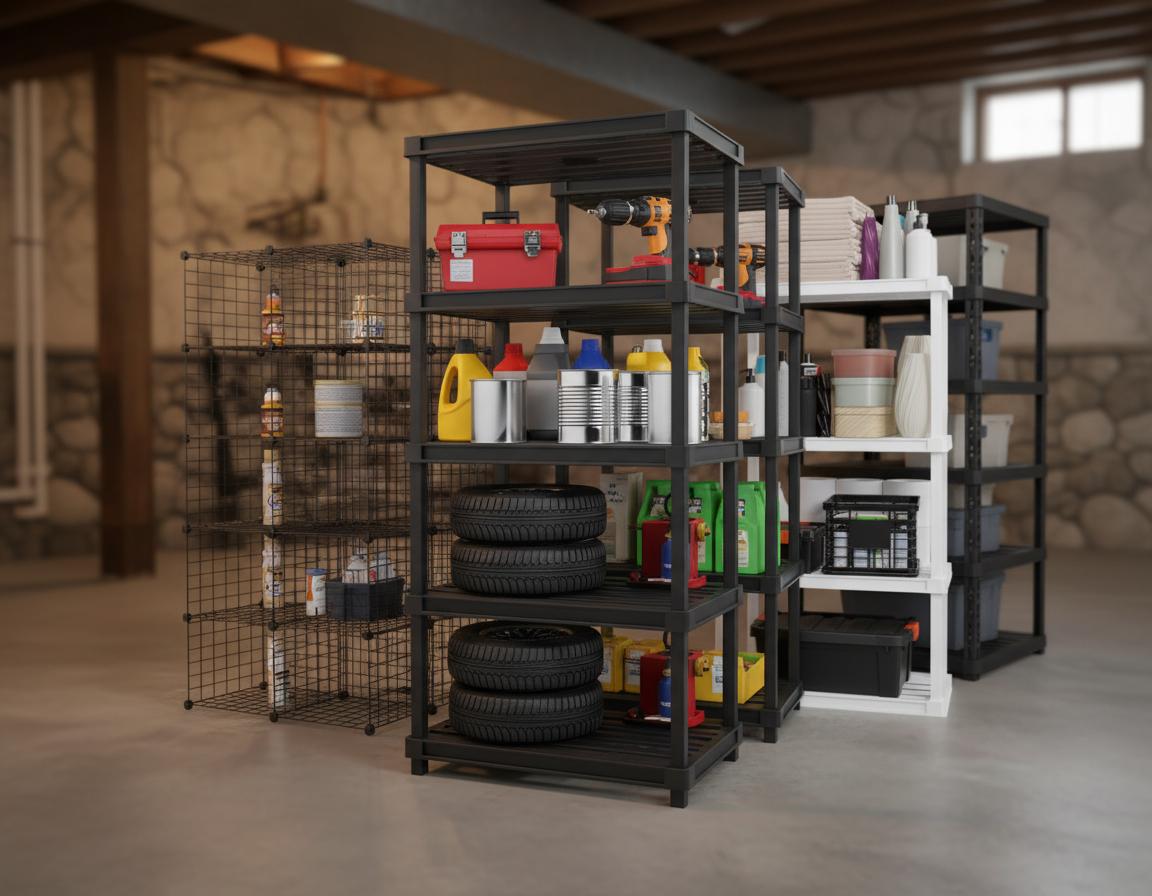 Best Modular Basement Storage Units - Space-Saving, Versatile, and Durable for Books and Clothes