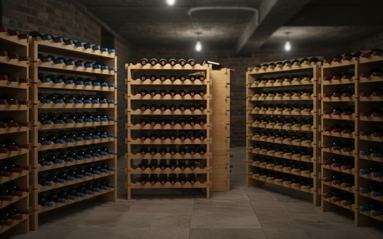 Best Modular Basement Wine Racks - Tool-Free Assembly, High-Capacity Storage, Customizable Design