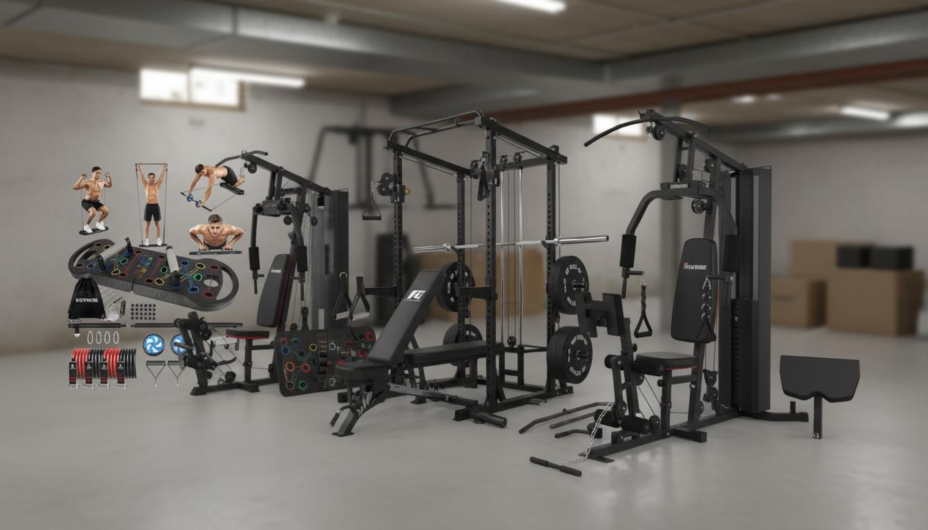 Best Modular Home Gym System - Versatile Equipment, Space-Saving Design and Full Body Workouts