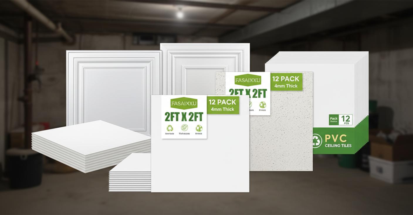 Best Moisture-Resistant Ceiling Tiles - Easy-to-Clean, Waterproof, and Fire-Resistant Solutions