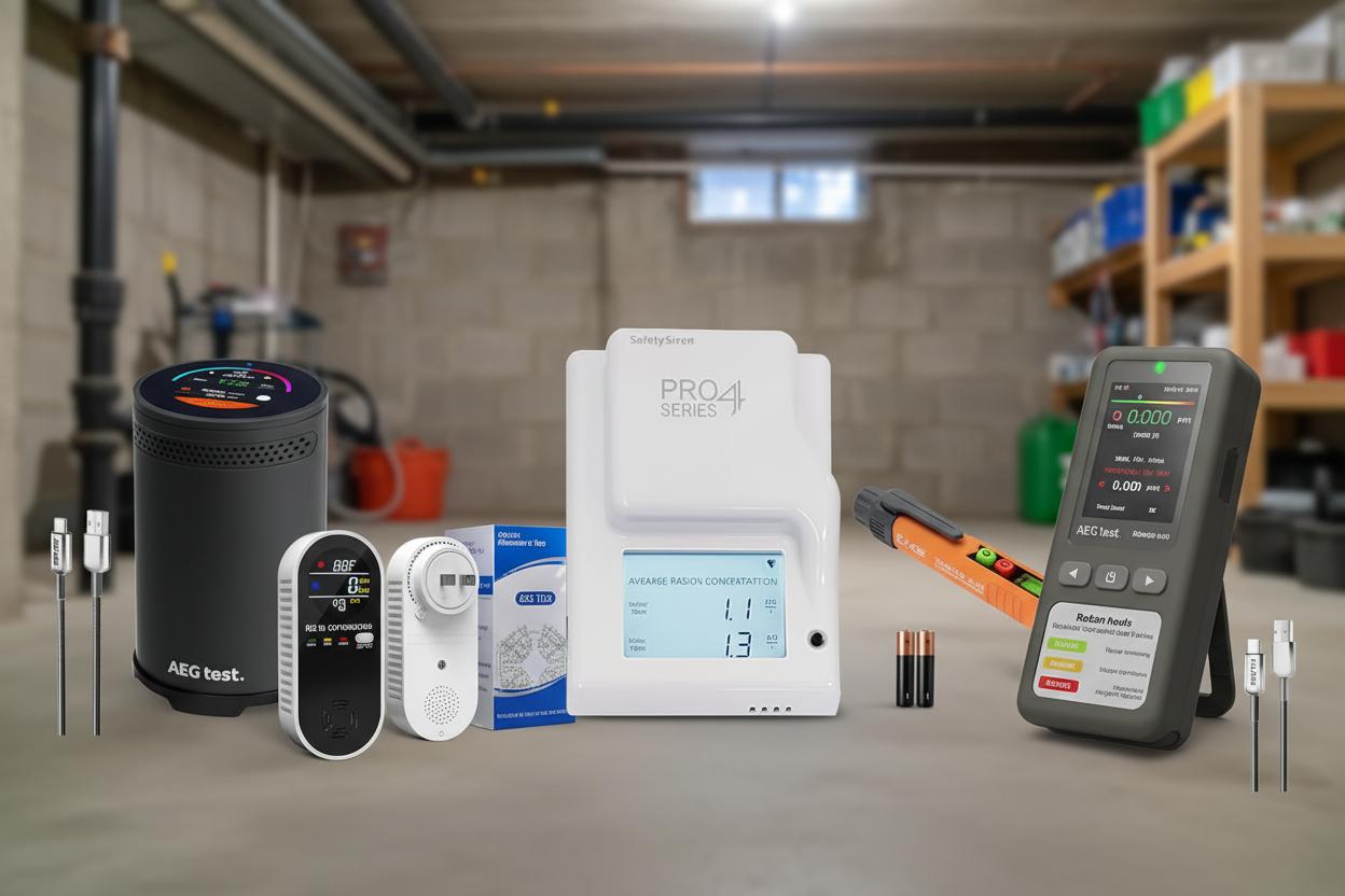 Best Radon Gas Detector - Quick Detection, Reliable Accuracy, Homeowner Friendly
