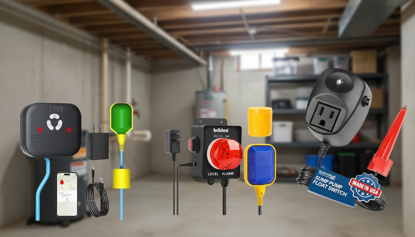 Best Remote Sump Pump Alarm System - Real-Time Flood Alerts, Easy Installation, and Reliable Water Damage Prevention