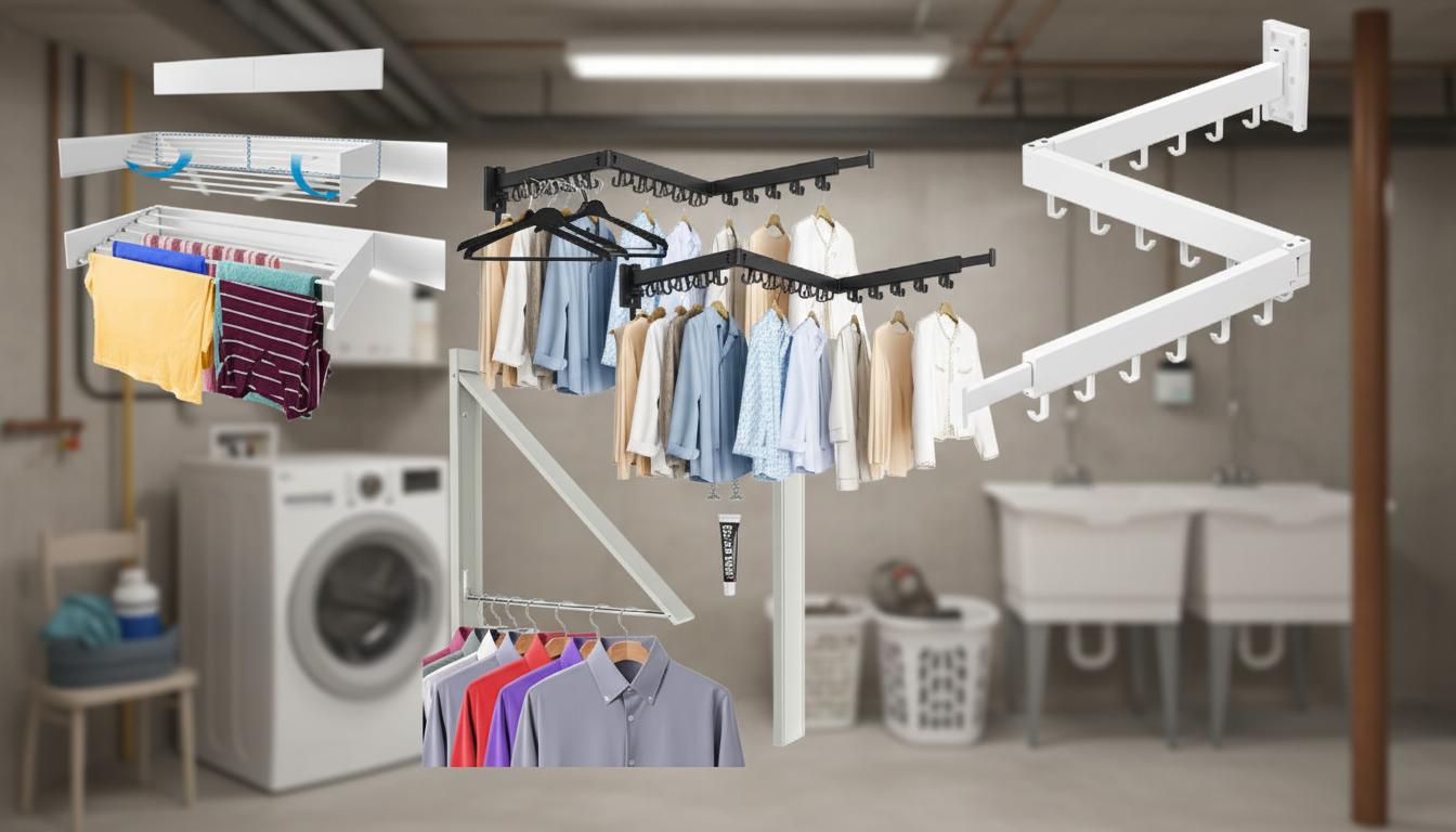 Best Retractable Clothes Drying Rack - Space-Saving, Durable, and Easy to Install