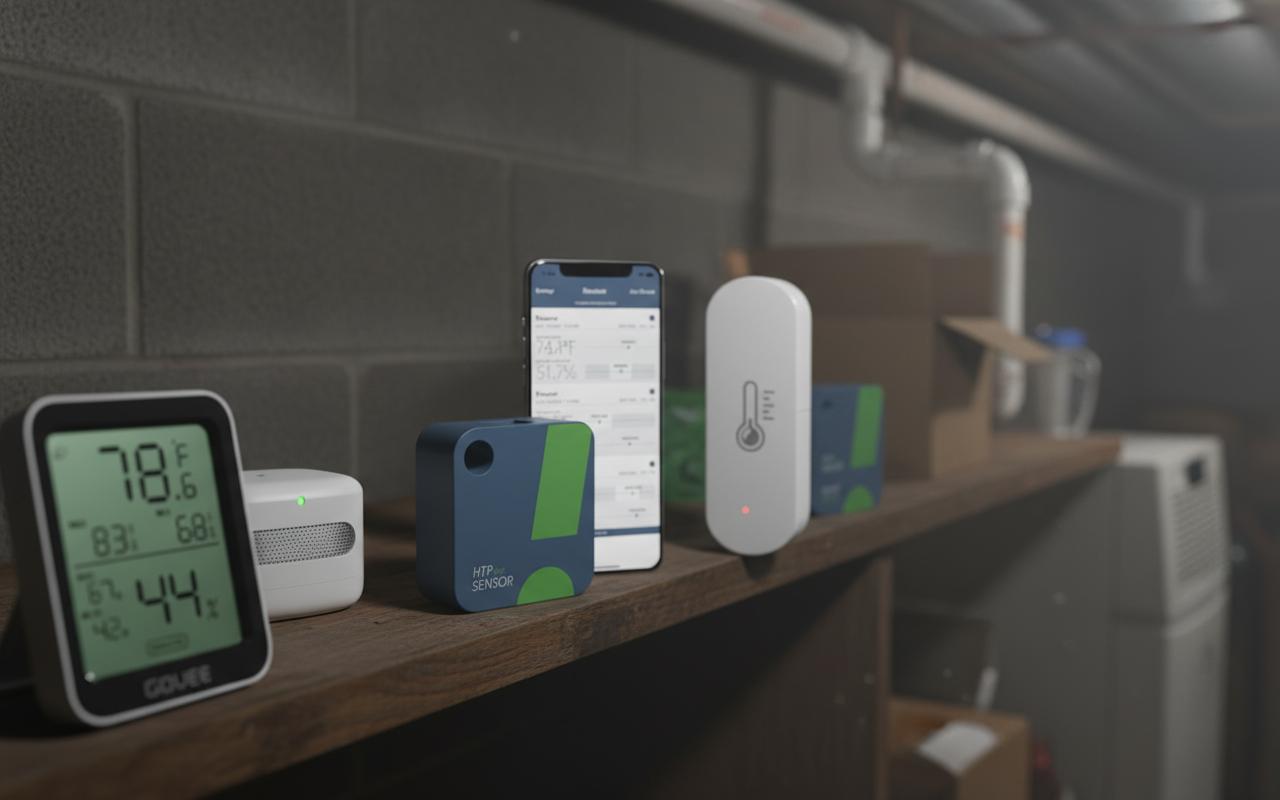 Best Smart Humidity Sensor - Real-Time Air Quality Monitoring, Accurate Readings, Easy Home Integration