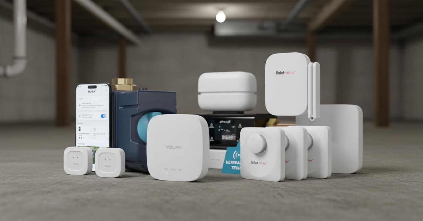 Best Smart Water Leak Sensor - Reliable Long-Range Detection, Instant Alerts, Easy Smart Home Integration