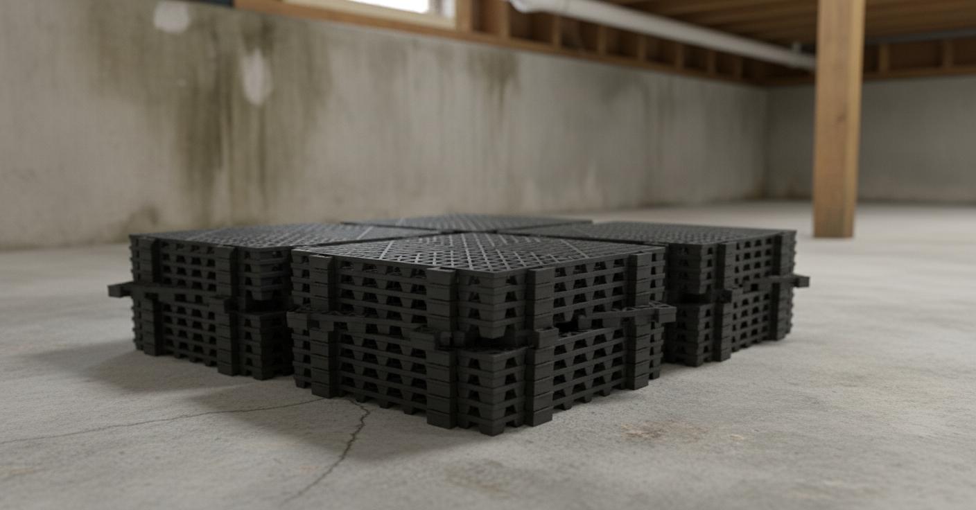 Best Subfloor Drainage Panels - Slip-Resistant, Efficient Water Management, Durable Design