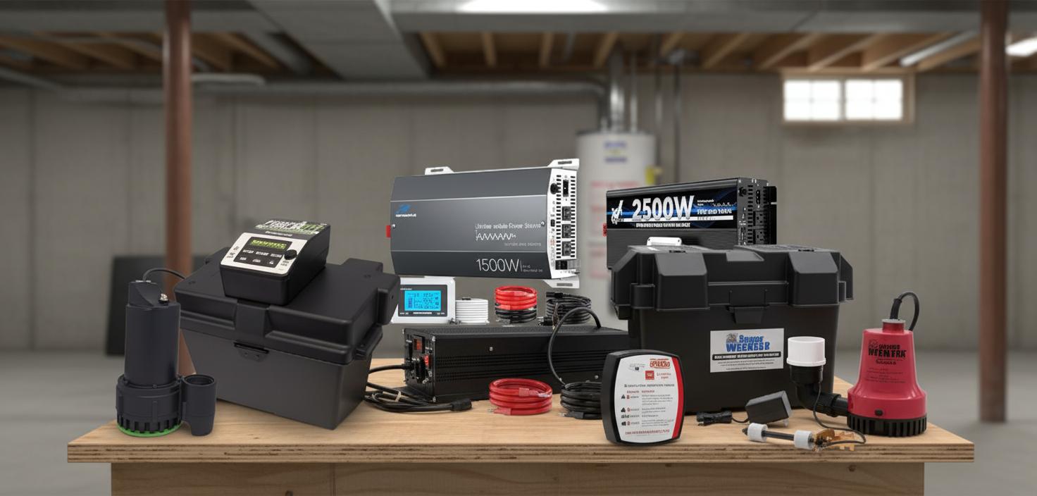 Best Sump Pump Backup System - Reliable Operation, Power Outage Protection, Easy Installation