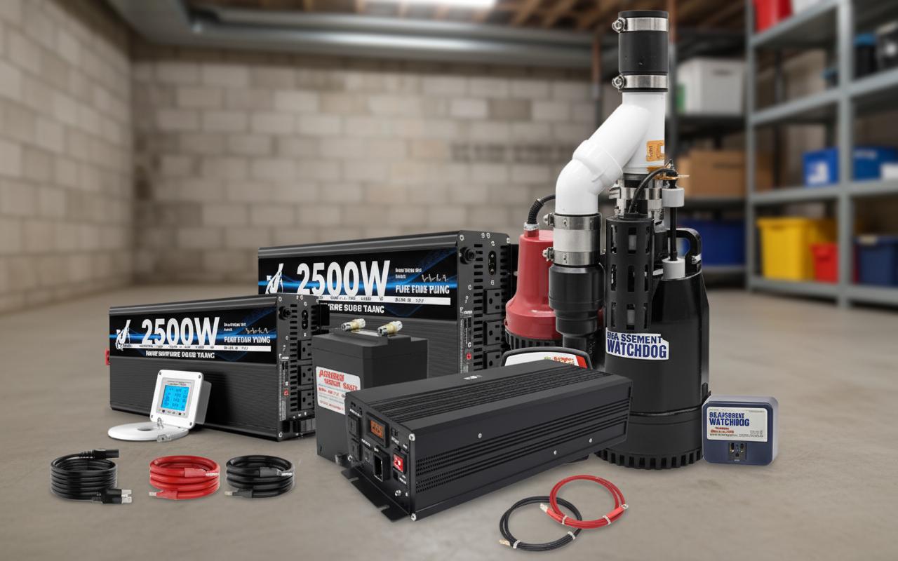 Best Sump Pump with Battery Backup - Reliable Power Outage Protection, Durable Performance, Easy Installation
