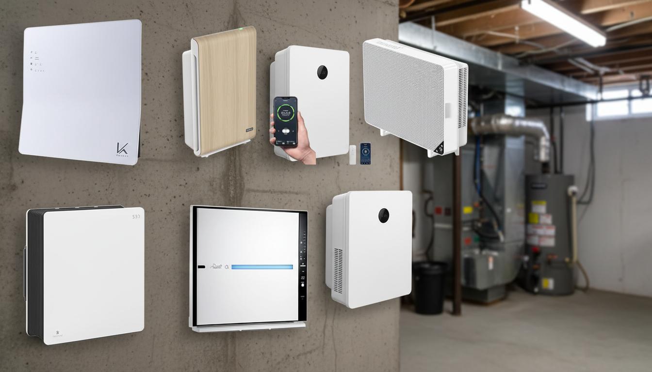 Best Wall-Mounted Air Purifier - Quiet Operation, Efficient Filtration, Ideal for Medium-Sized Rooms