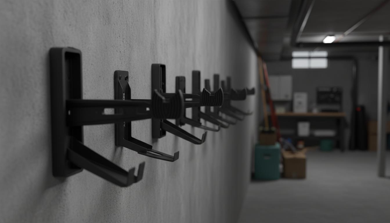 Best Wall-Mounted Bike Storage System - Sturdy, Space-Saving, Ideal for Small Garages