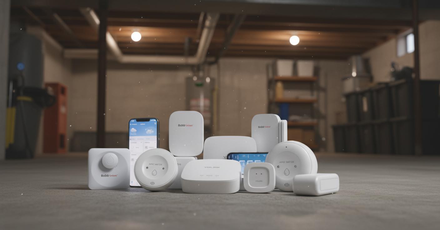 Best Water Leak Detection Sensor - Early Leak Alerts, Smart Notifications, Easy Installation
