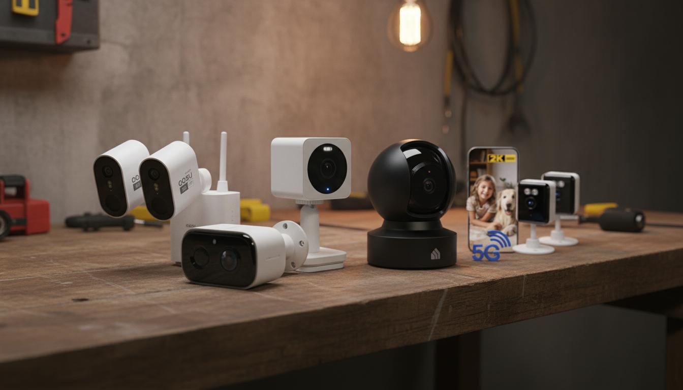 Best Windowless Smart Security Camera - Long-Lasting Wireless Security, Crystal-Clear Night Vision, Homeowner Friendly