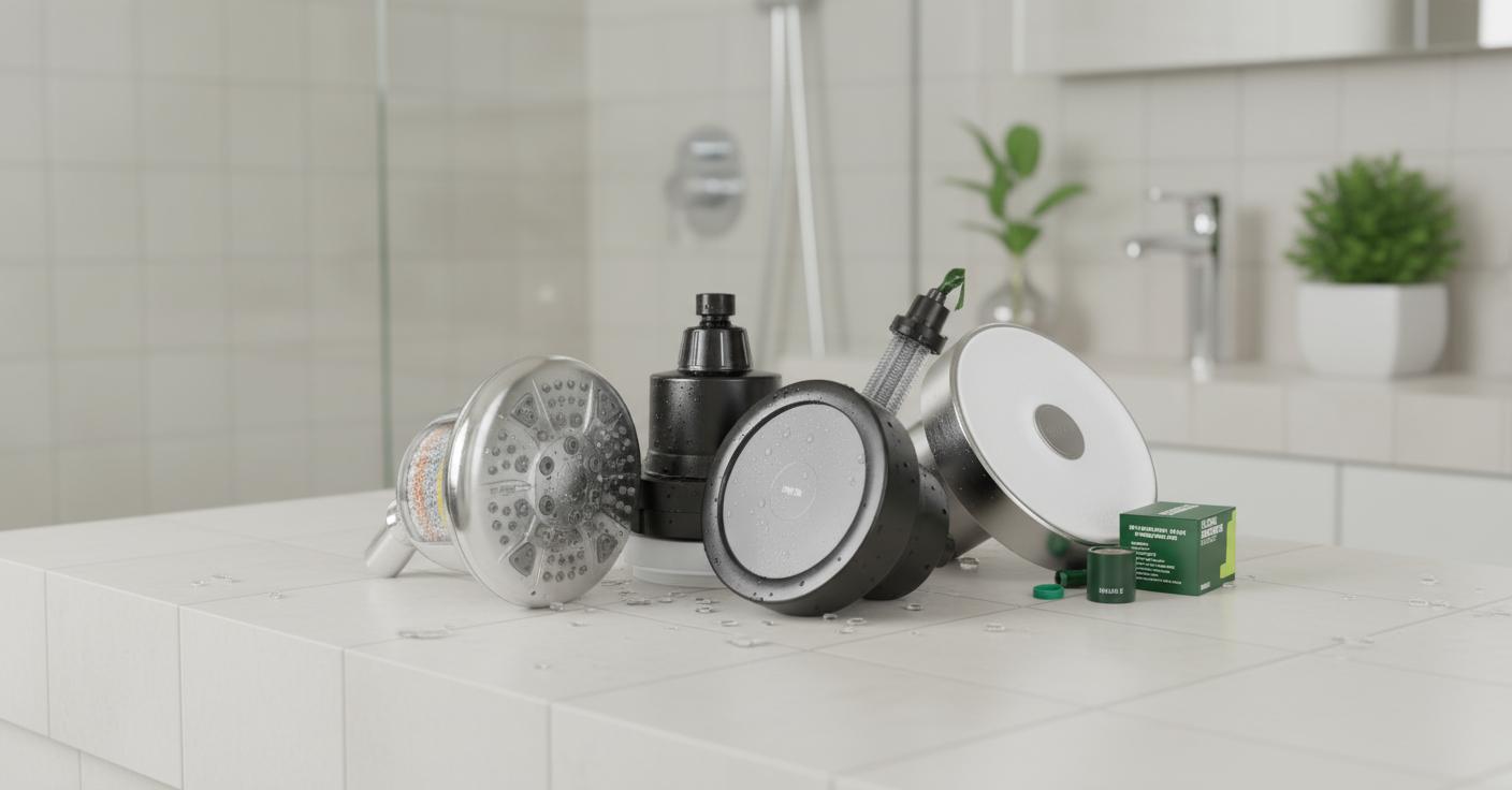 Best Aromatherapy Shower Head - High-Pressure Water Filtration, Healthy Hair Care, Skin Nourishment
