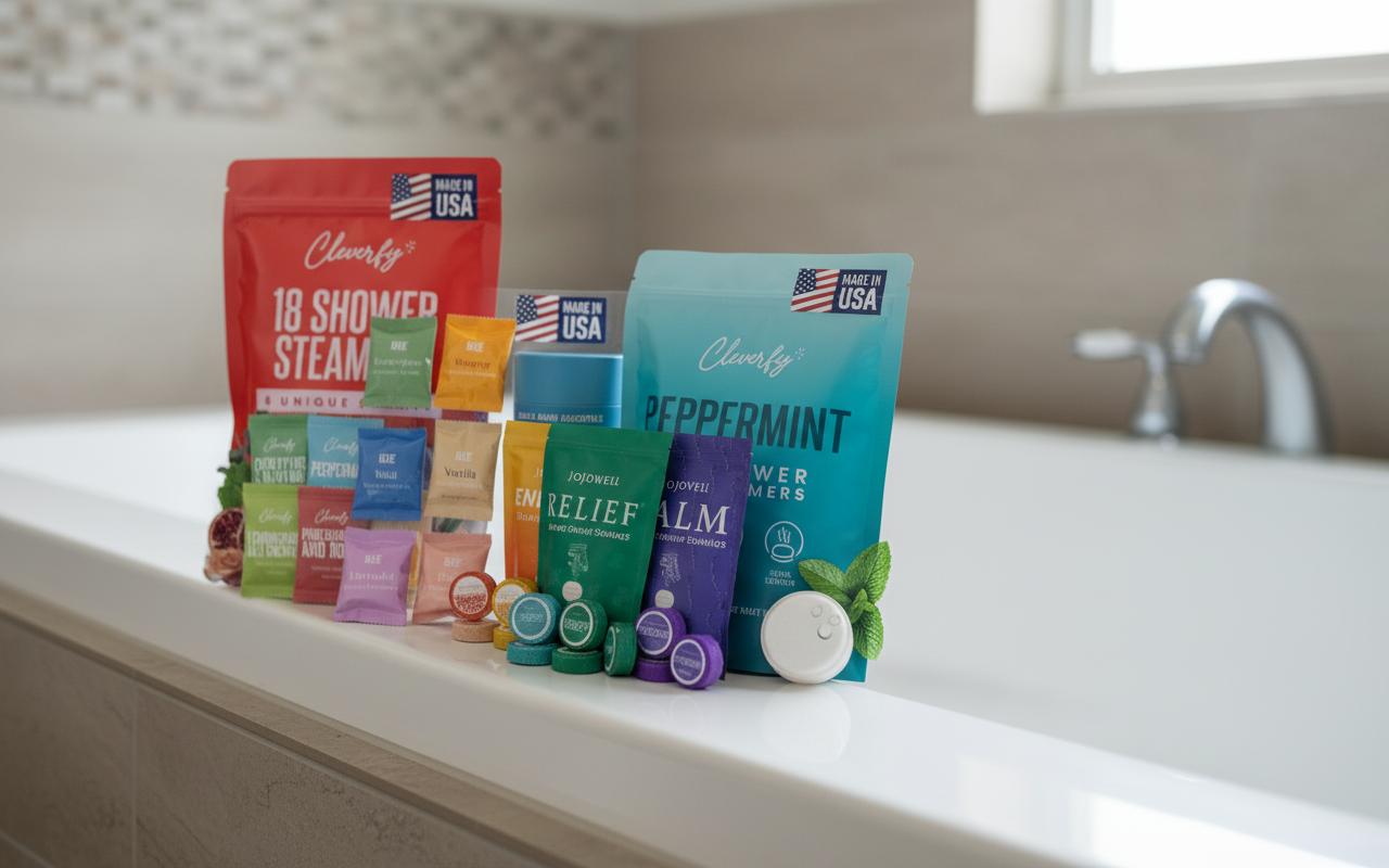 Best Aromatherapy Shower Tablets - Stress Relief, Relaxation, and Soothing Scents