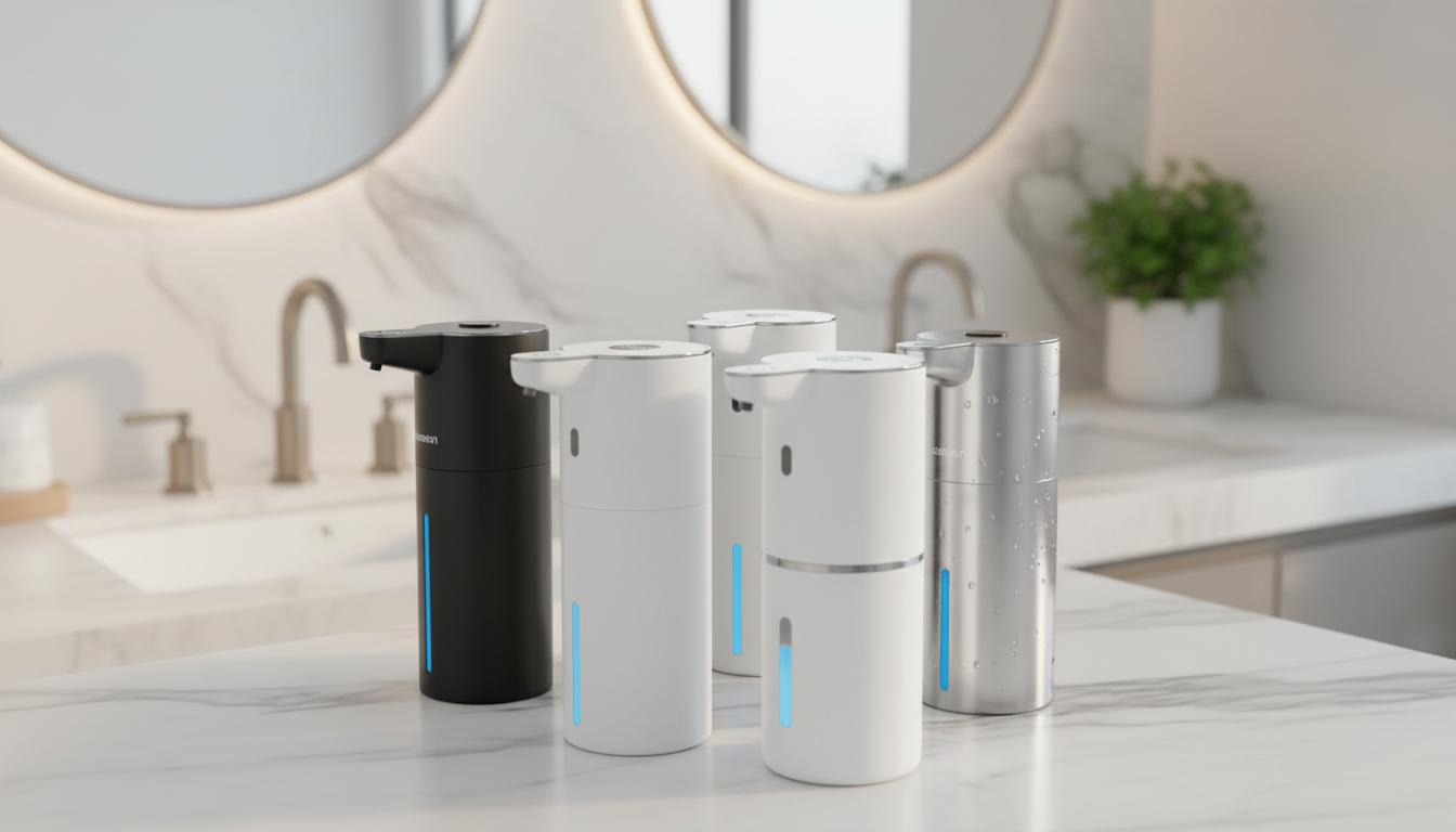 Best Automatic Soap Dispenser with UV Sterilizer - Hands-Free Hygiene, Efficient Sterilization, and Touchless Convenience